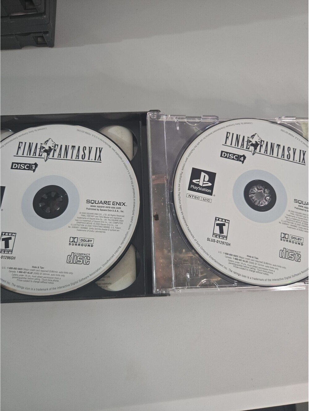 Final Fantasy IX PlayStation 1 Greatest Hits 4-Disc Set - Picture 7 of 9